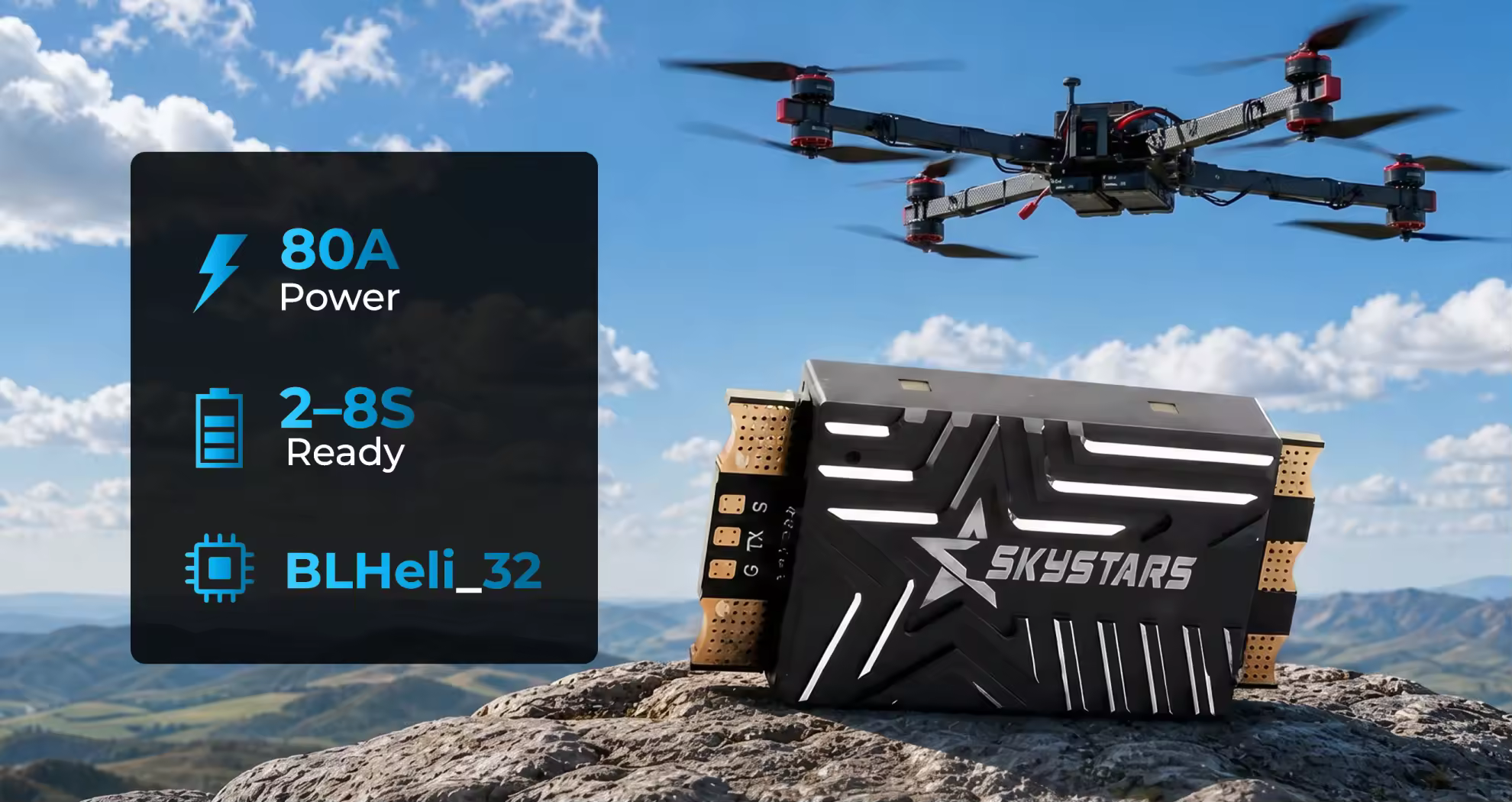 skystars jupiter sl80a esc pc