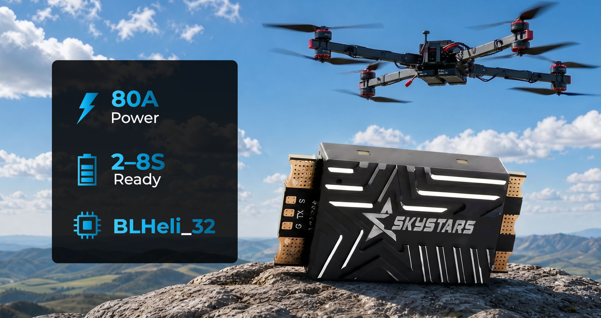 skystars jupiter sl80a esc pc