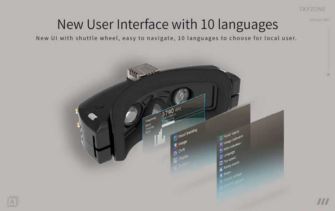 skyzone sky04o pro 10 languages