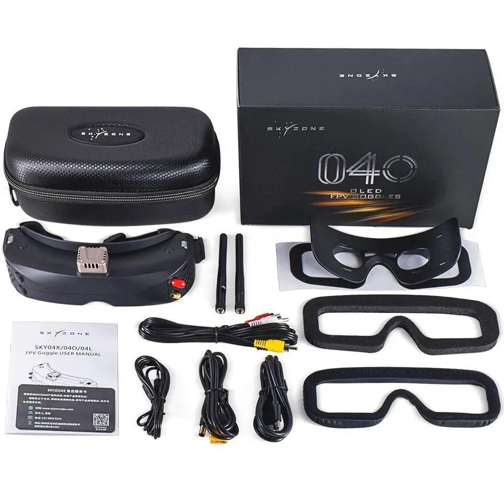 skyzone sky04o pro goggle package