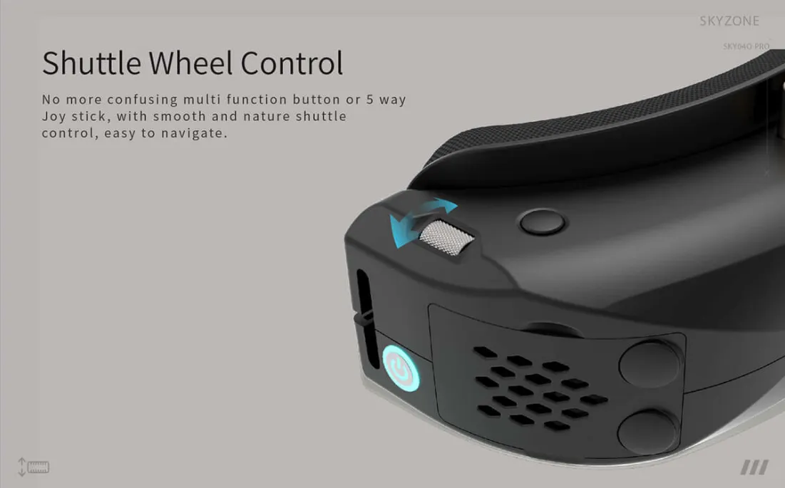 skyzone sky04o pro wheel control