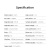 specs of hglrc specter 1202.5 11000kv fpv motor