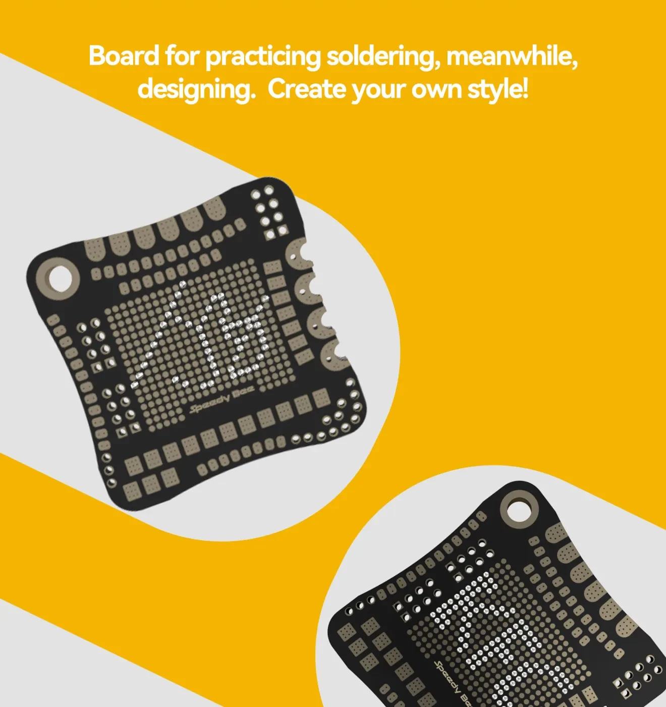 SpeedyBee 4pcs FPV Soldering Practice Board Own Style