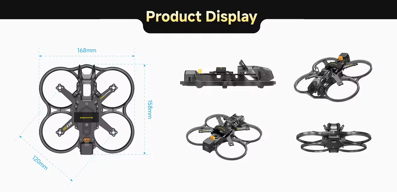 speedybee bee25 wireless tuning frame product display