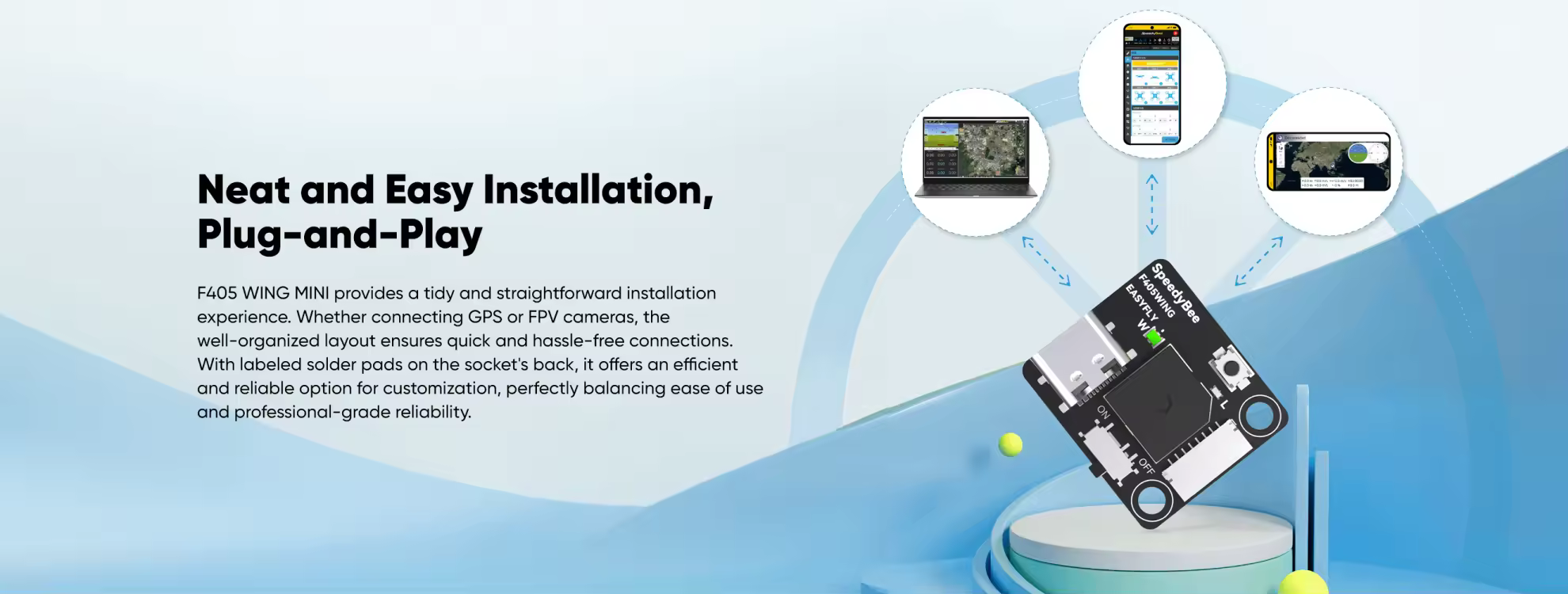 speedybee f405 flight controller elevated performance