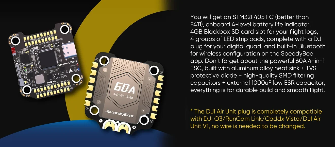 speedybee f405 v4 bls 60a stack products introduction