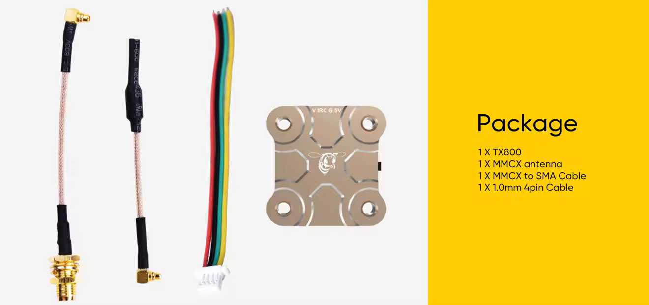 speedybee tx800 5.8ghz vtx package