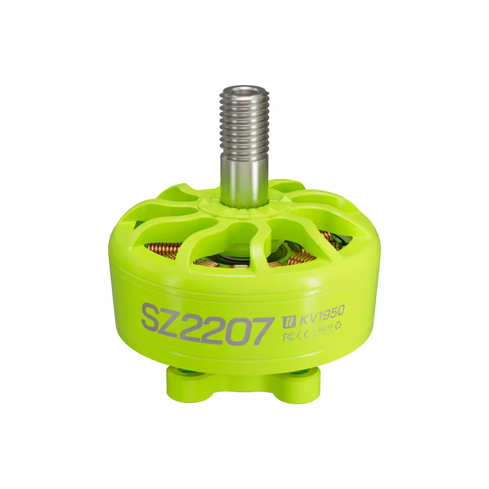 sz 2207 v2 Drohnenmotor 1950kv grün