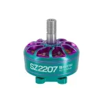 sz 2207 v2 drone motor 2750kv cyan