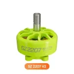 sz 2207 v2 fpv motor 2750kv green view