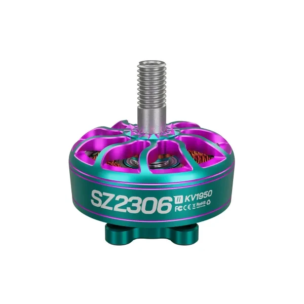 sz 2306 v2 motor 1950kv cyan