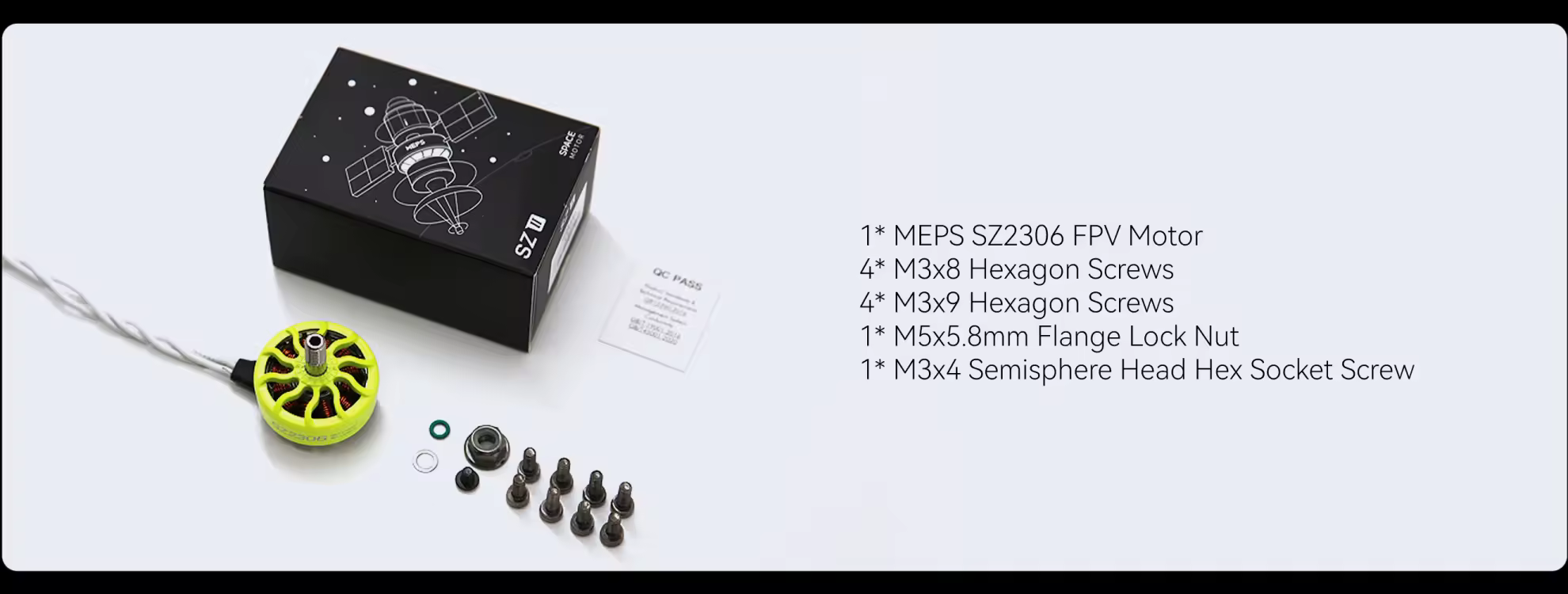 SZ2306 V2 motor list