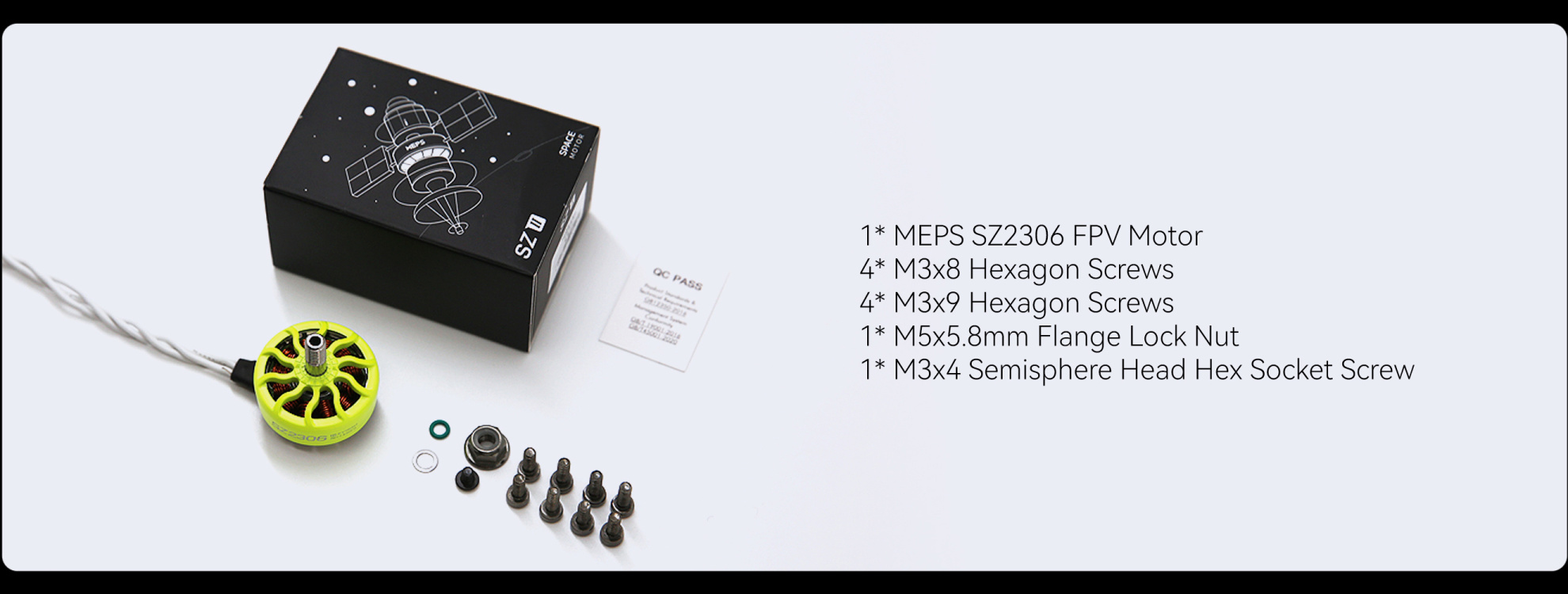 SZ2306 V2 motor list