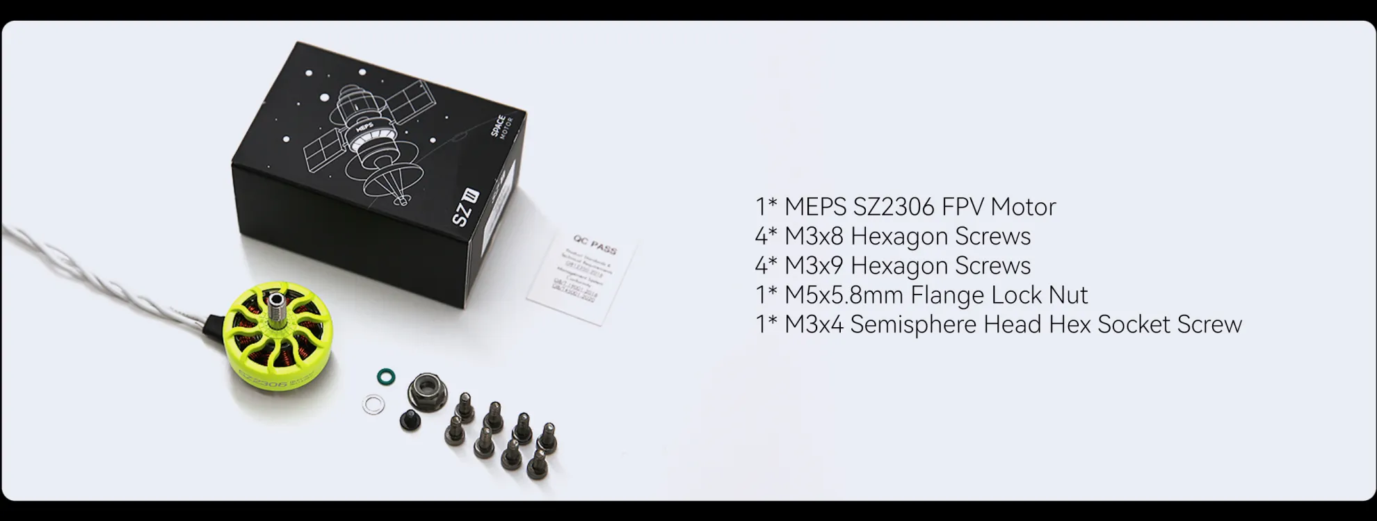 SZ2306 V2 motor list