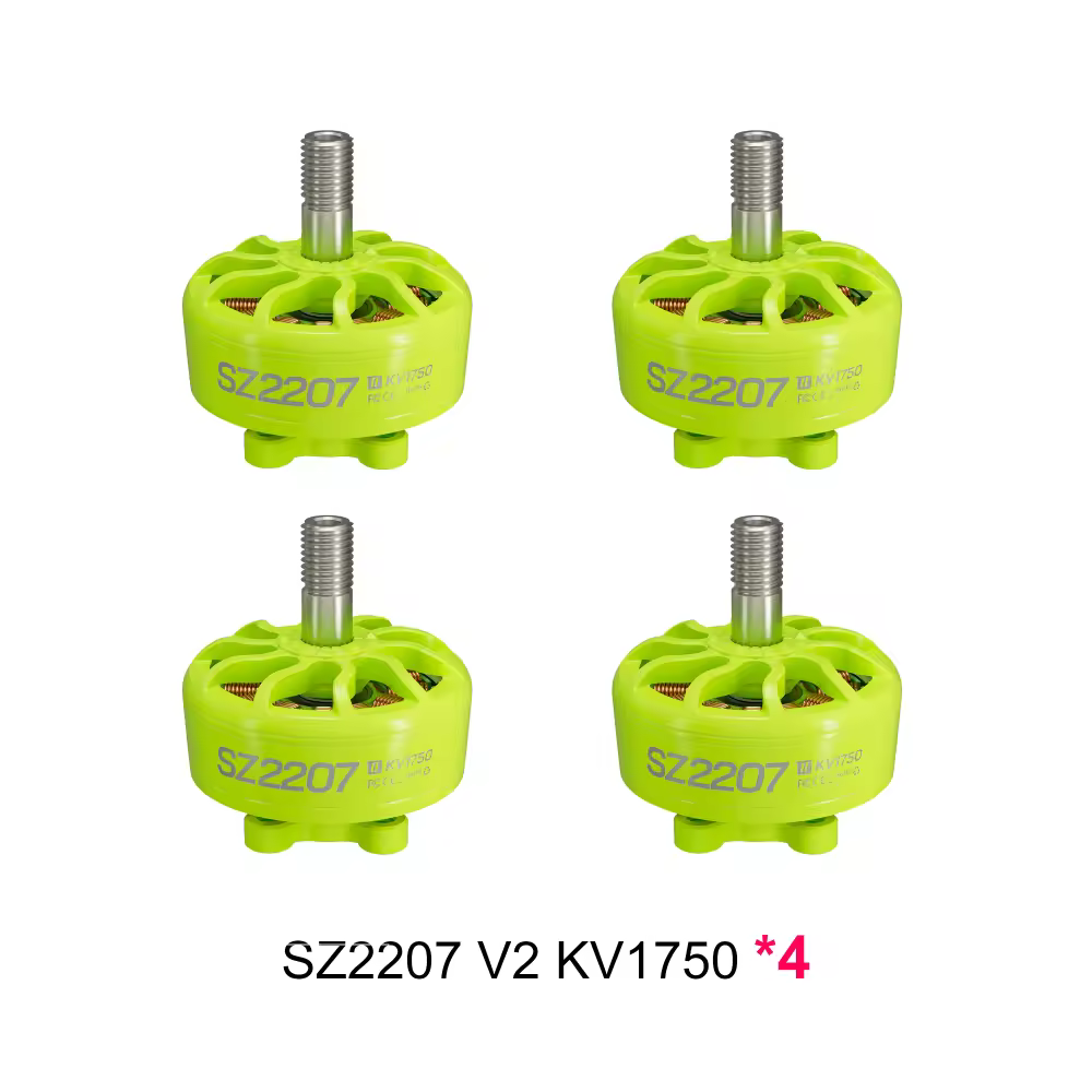 SZ2207 V2 1750KV MOTOR GREEN