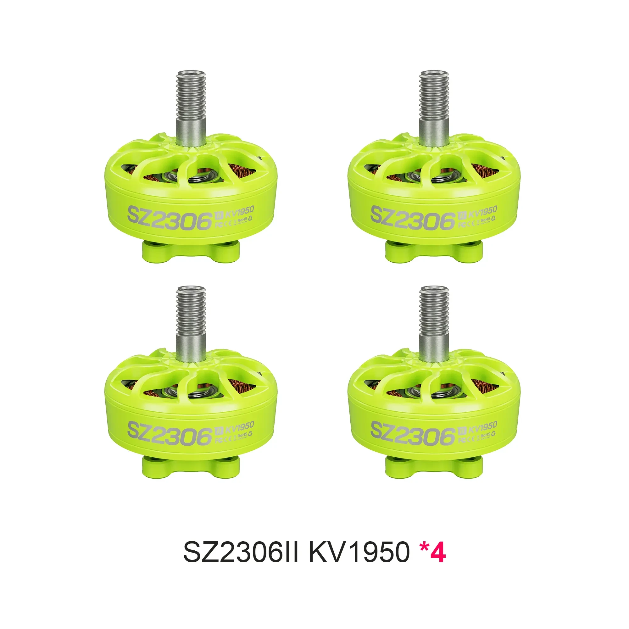 sz2306 v2 1950kv 4pcs