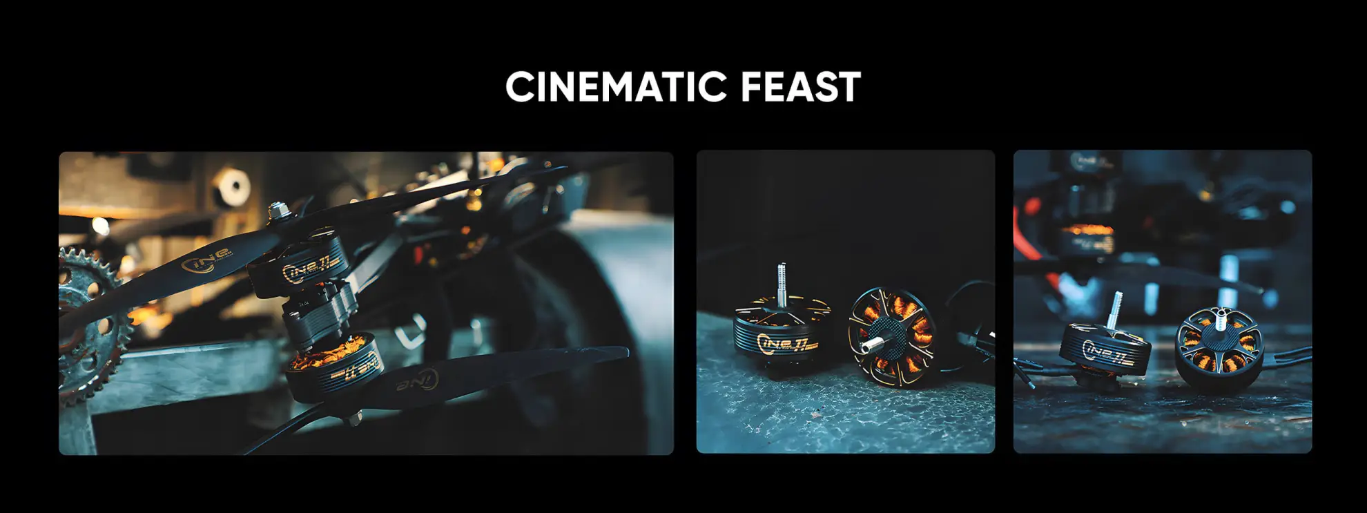 t hobby cine77 3610 6kg thrust motor for fpv cinematic drones pc 5