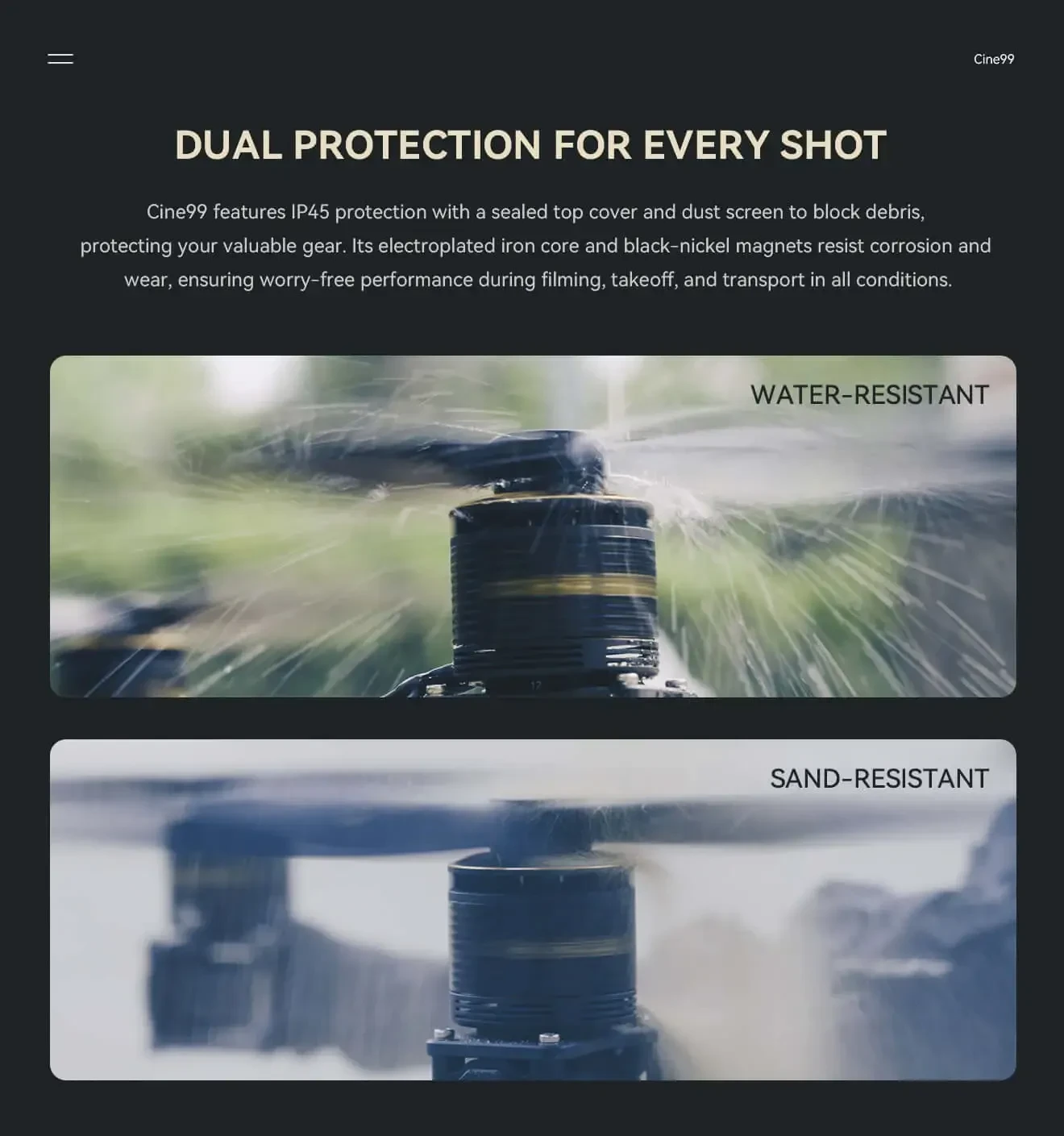 t hobby cine99 4220 fpv cinematic long range brushless motor 350kv dual protection pc