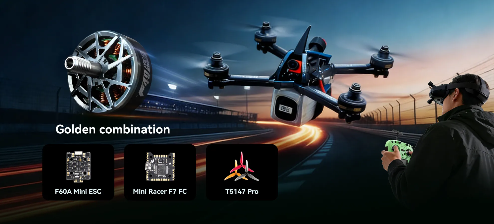 t hobby f40 pro motor match pc