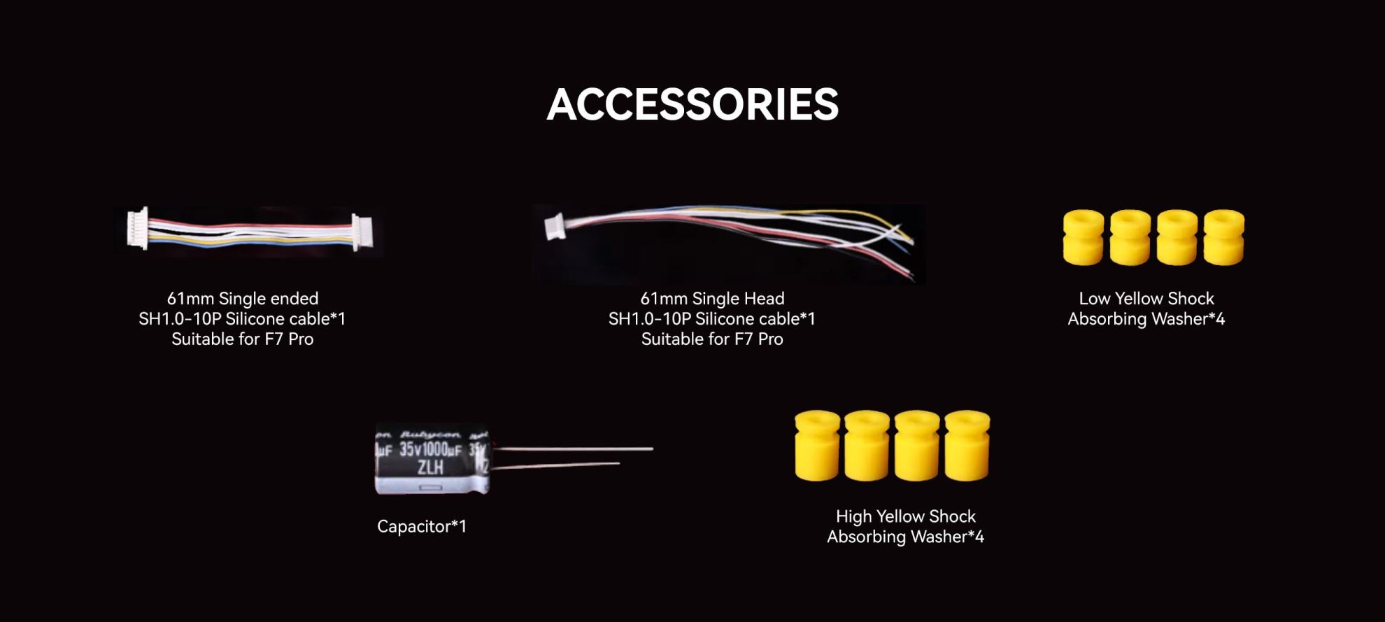t hobby f55a pro v3 esc accessories includes