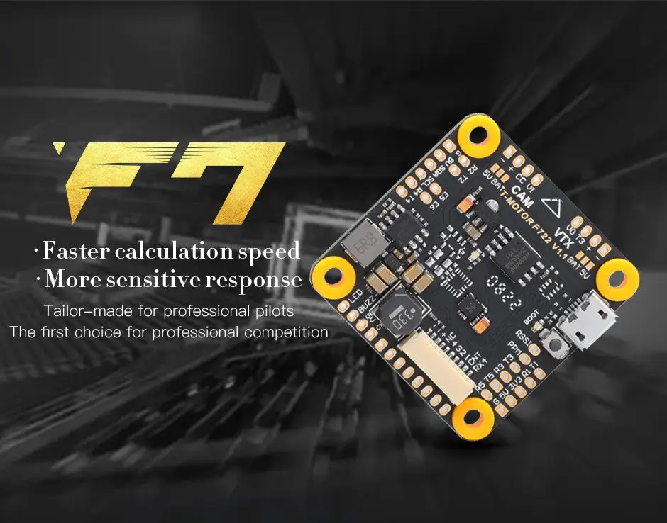 t hobby f7 30.5x30.5 fpv drones flight controller faster speed