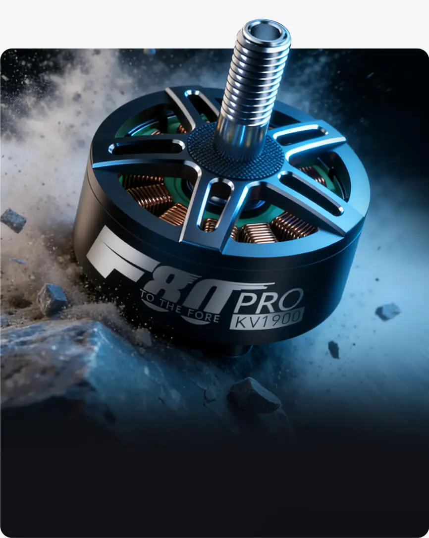 T-Hobby F80 PRO 1900KV Freestyle&Racing Brushless Motor