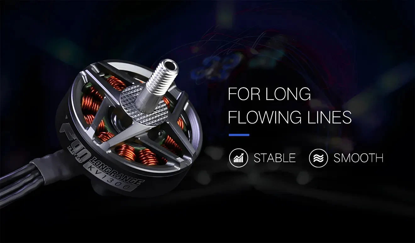 T-Hobby f90 2806.5 brushless motor for long flowing lines
