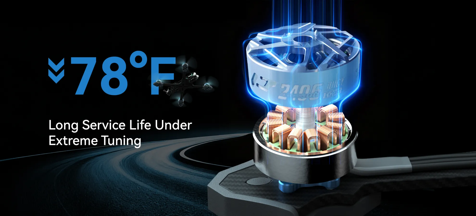 t hobby p2406 long service life under extreme tuning