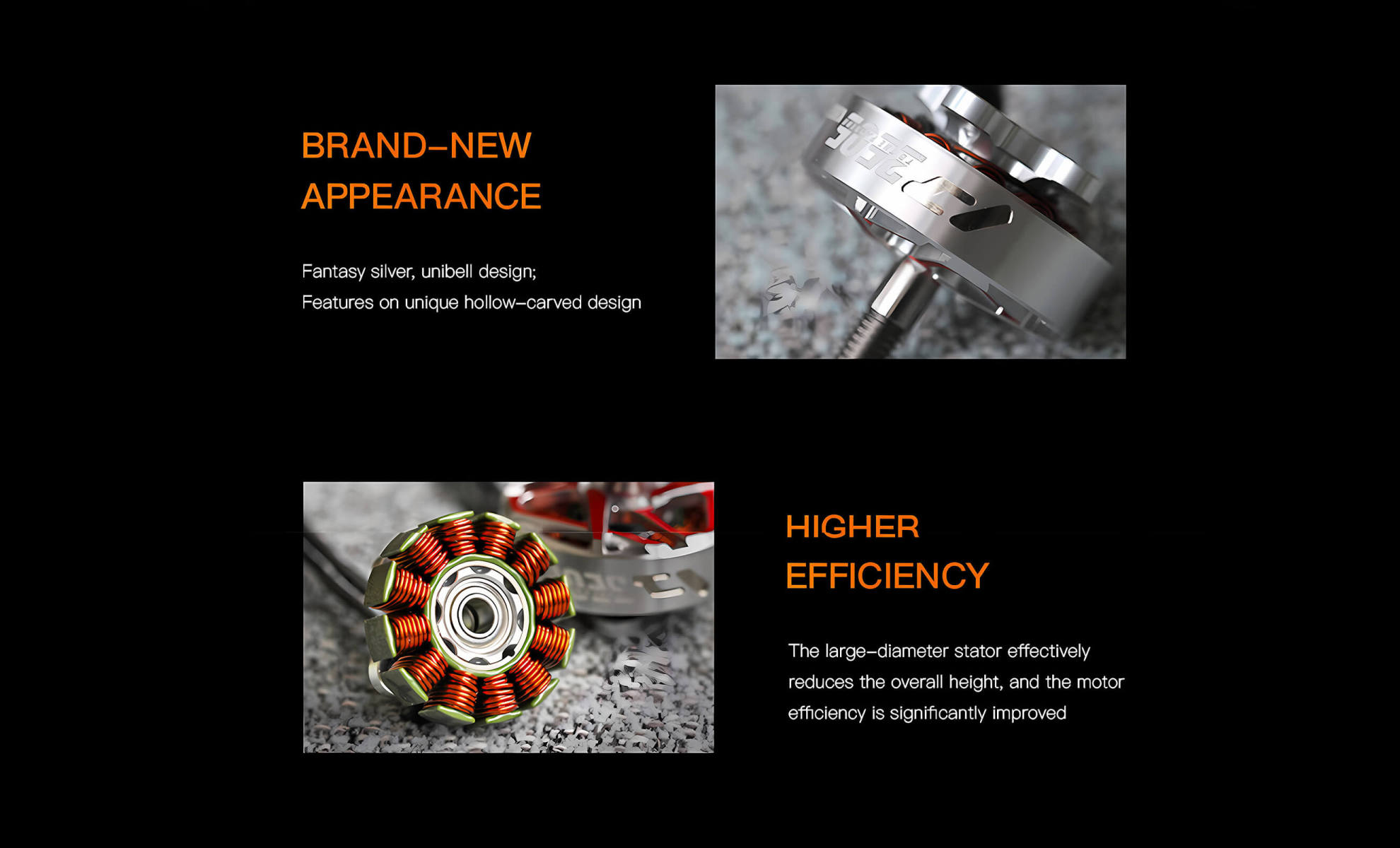 t hobby p2505 motor for 5 inch freestyle fpv drone pale rose 4