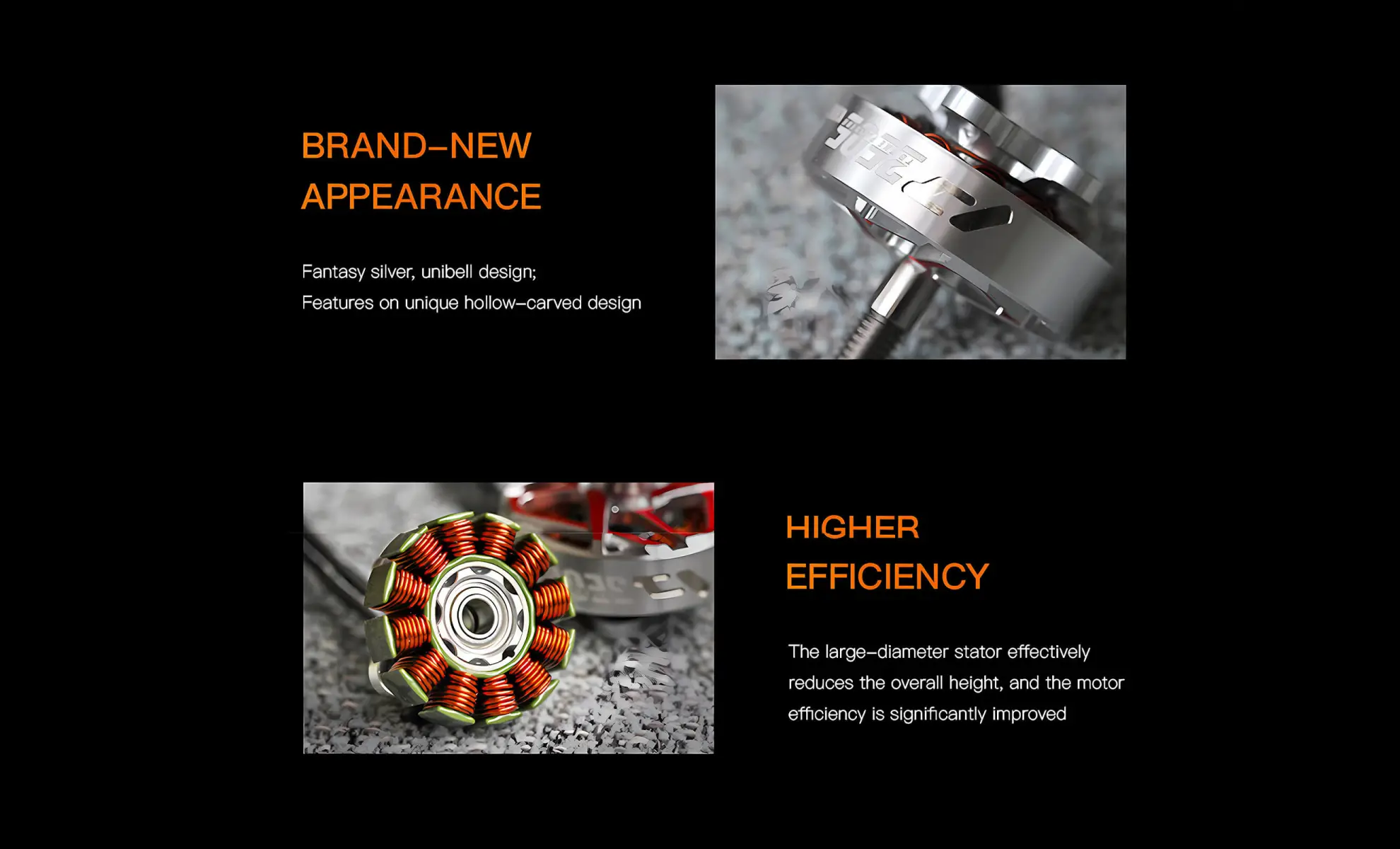 t hobby p2505 motor for 5 inch freestyle fpv drone pale rose 4