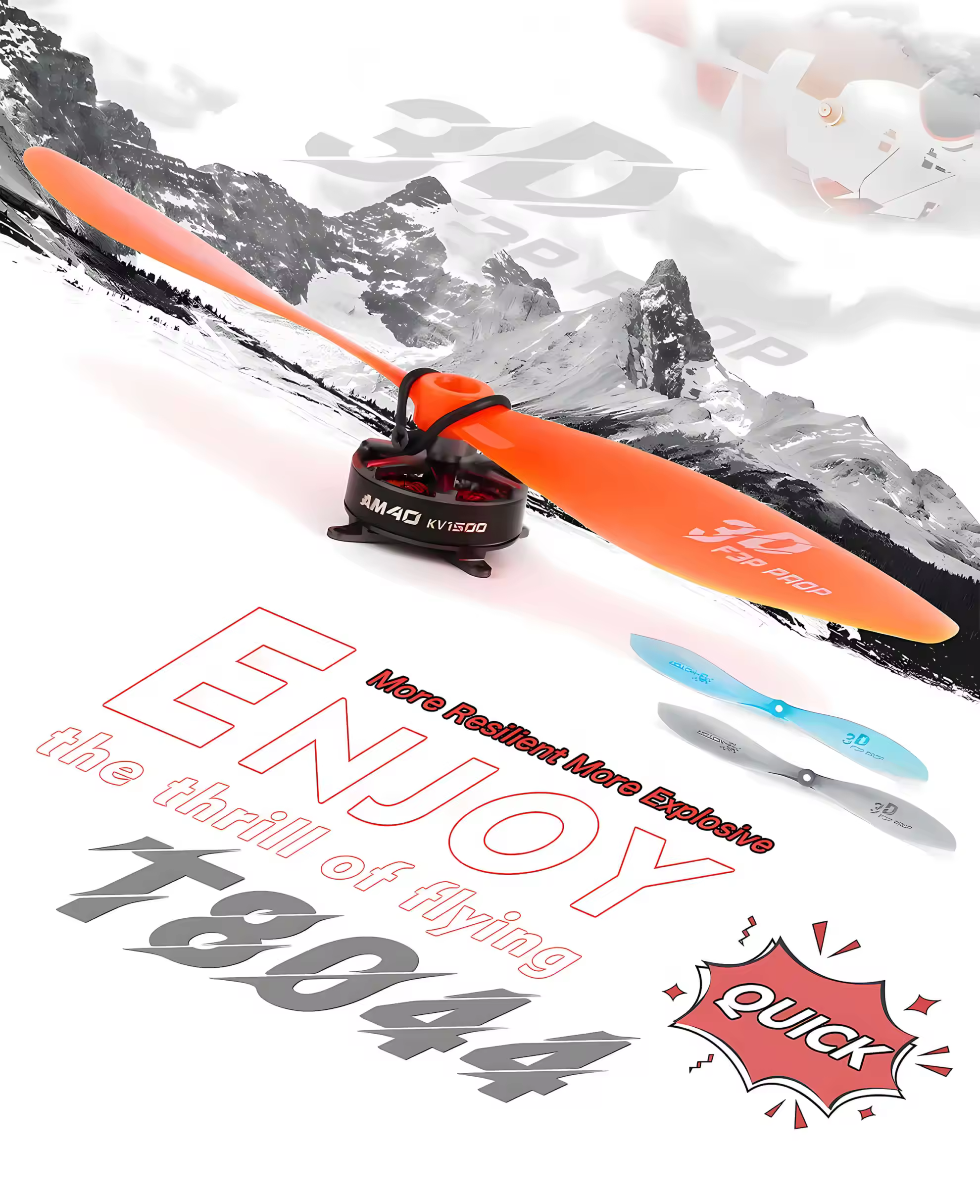 t hobby t8044 plastic propeller for 3d f3p 1