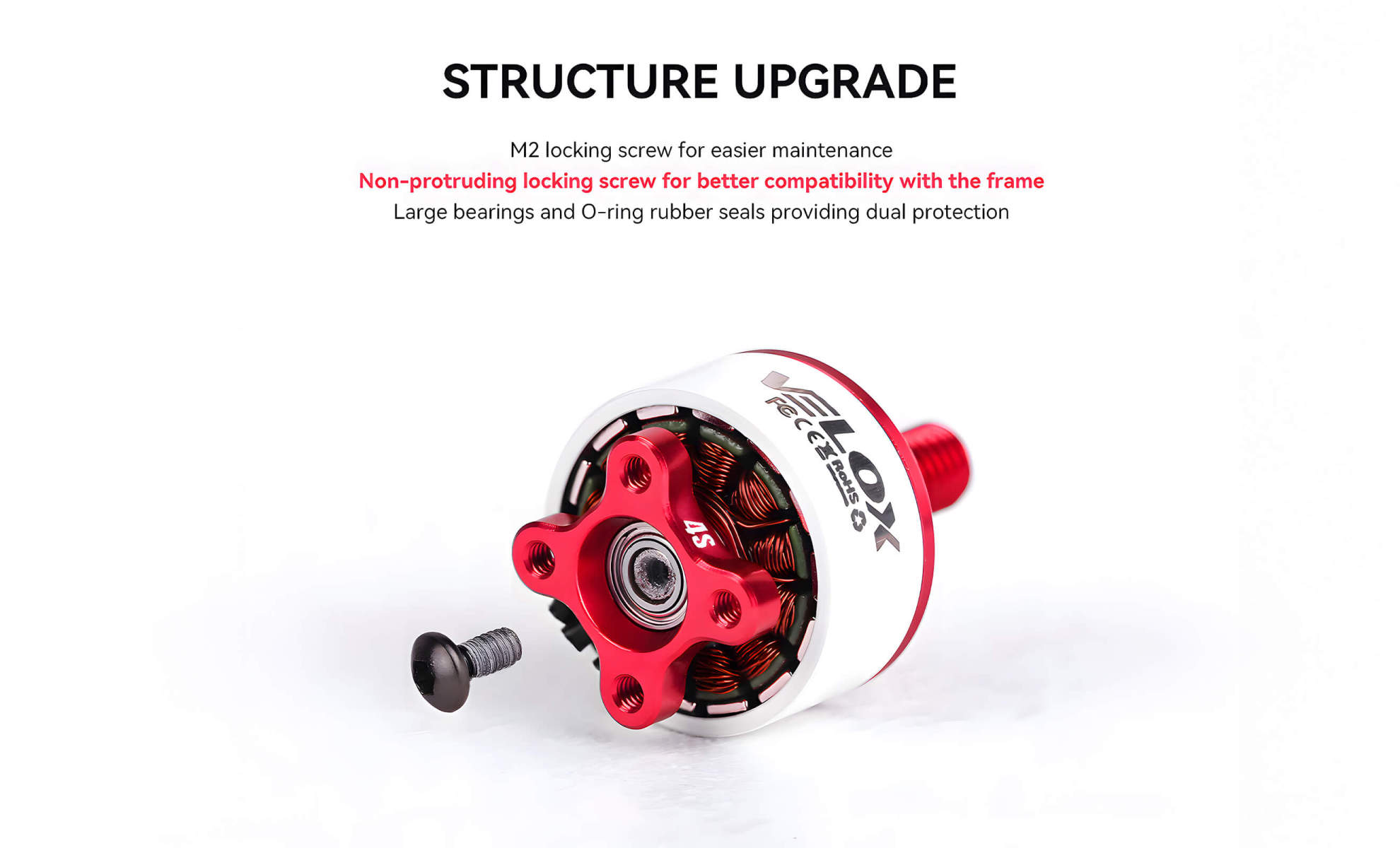 t hobby v1507 3 4 inch fpv brushless motor dual voltage pc 4