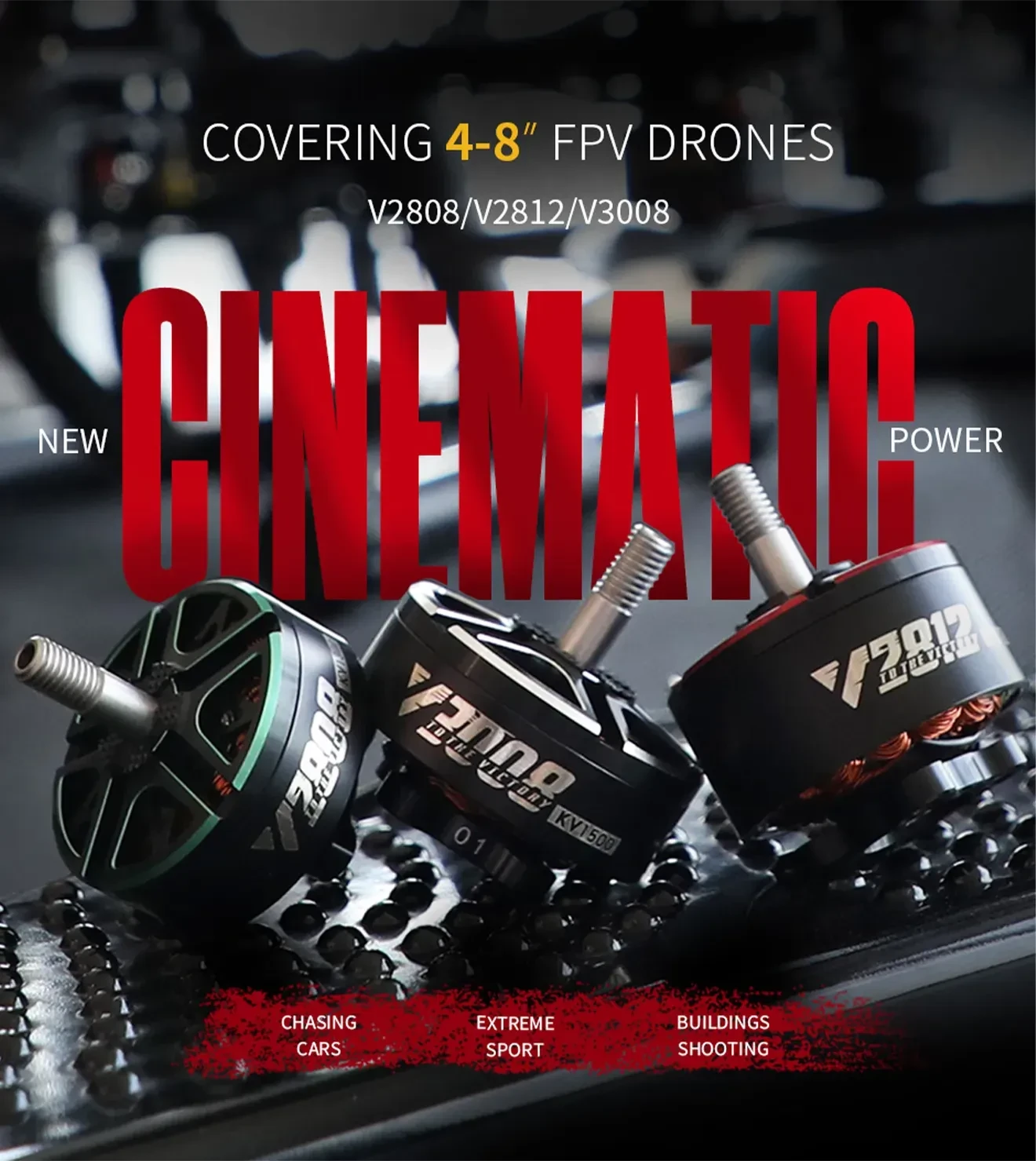 T-Hobby V2812 Cinelifer Motor for 4-8 Inch Drone