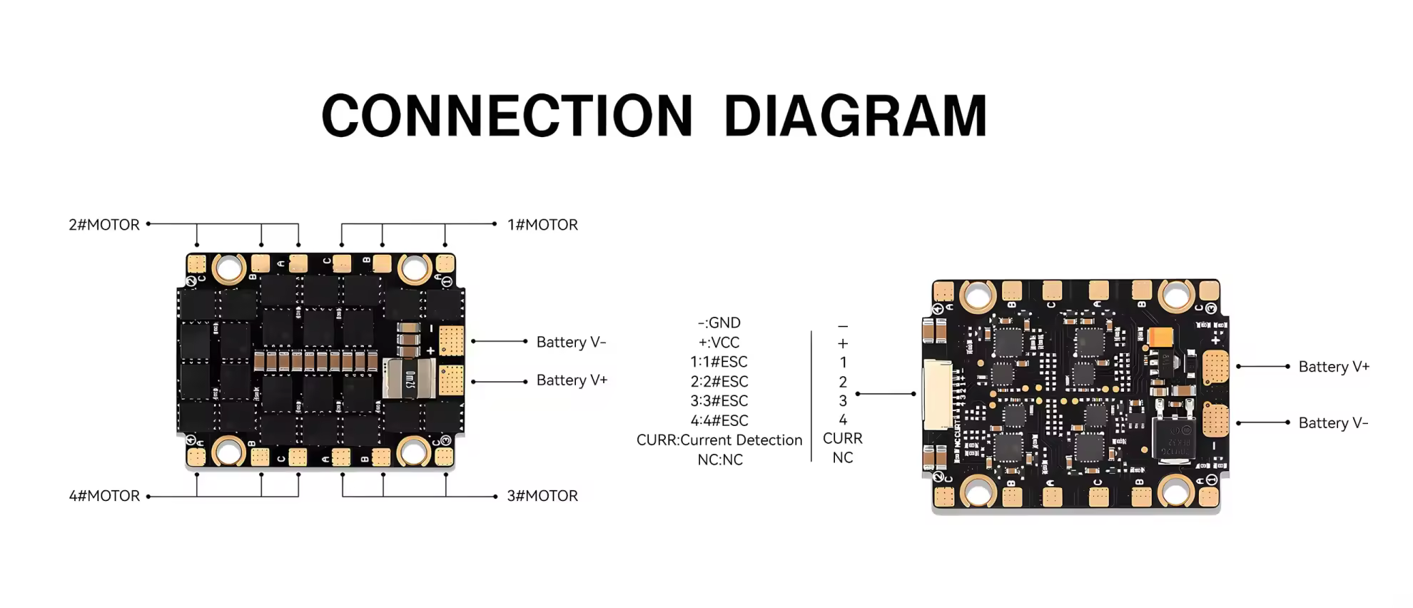 t hobby v45a lite 4in1 esc diagram