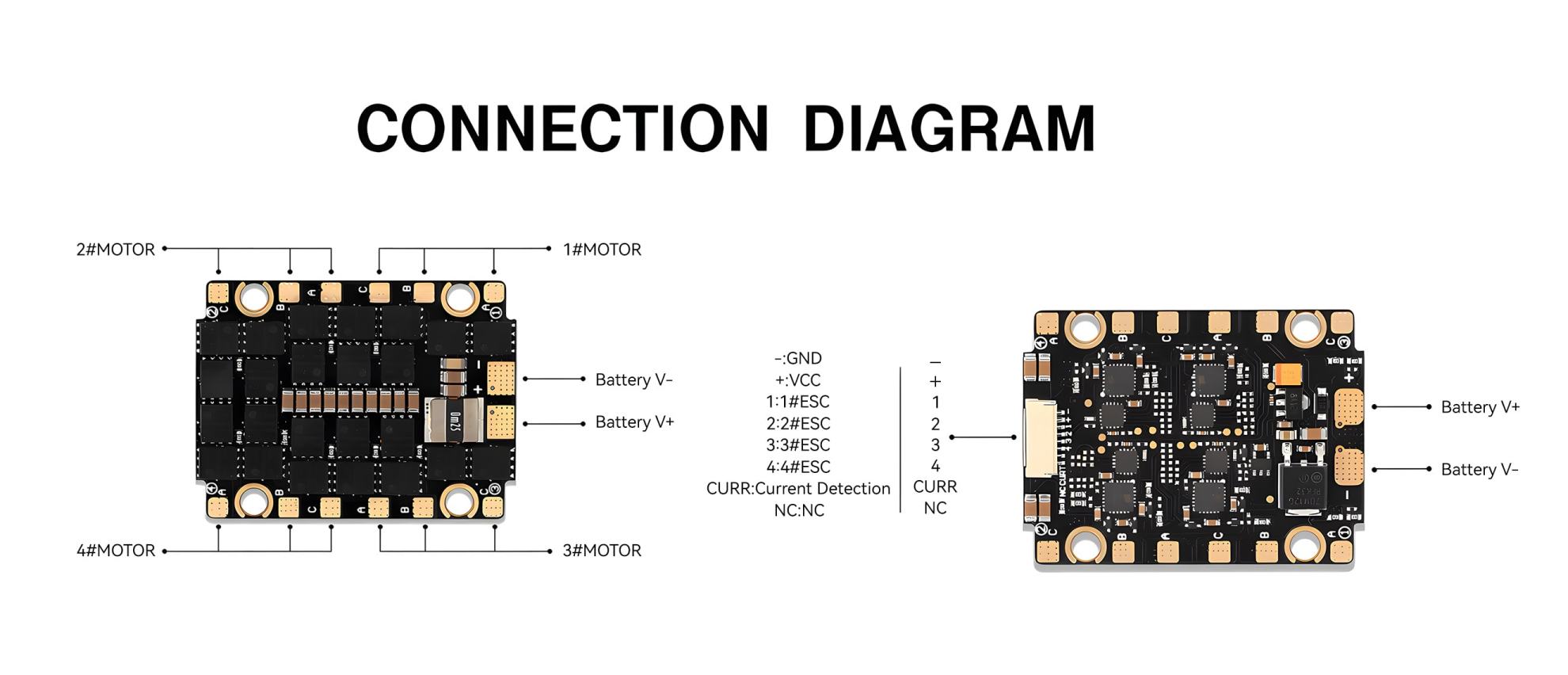 t hobby v45a lite 4in1 esc diagram