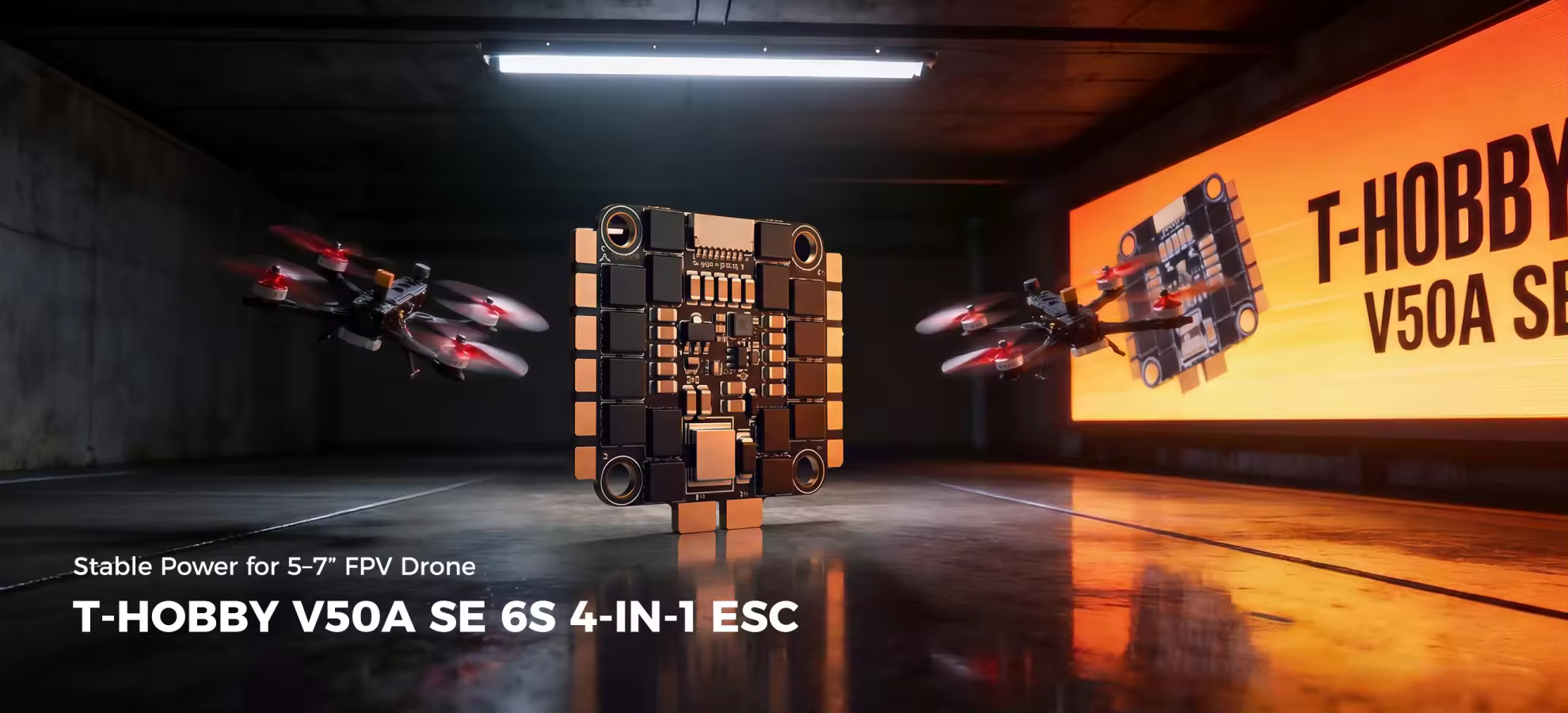 t hobby v50a se 50a 6s 4 in 1 esc stable power