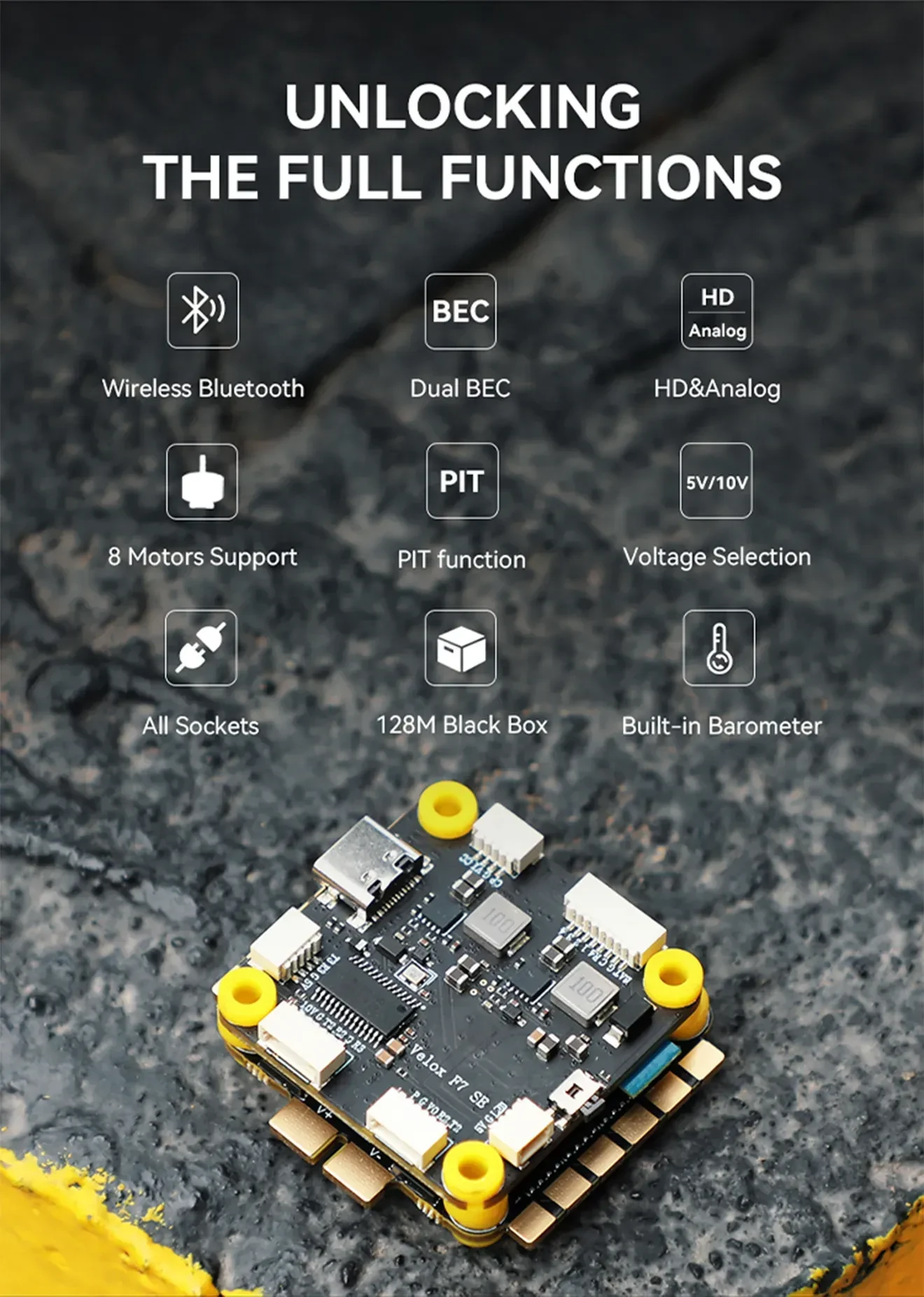t hobby velox f7 se v50a se hd stack unlocking full functions pc