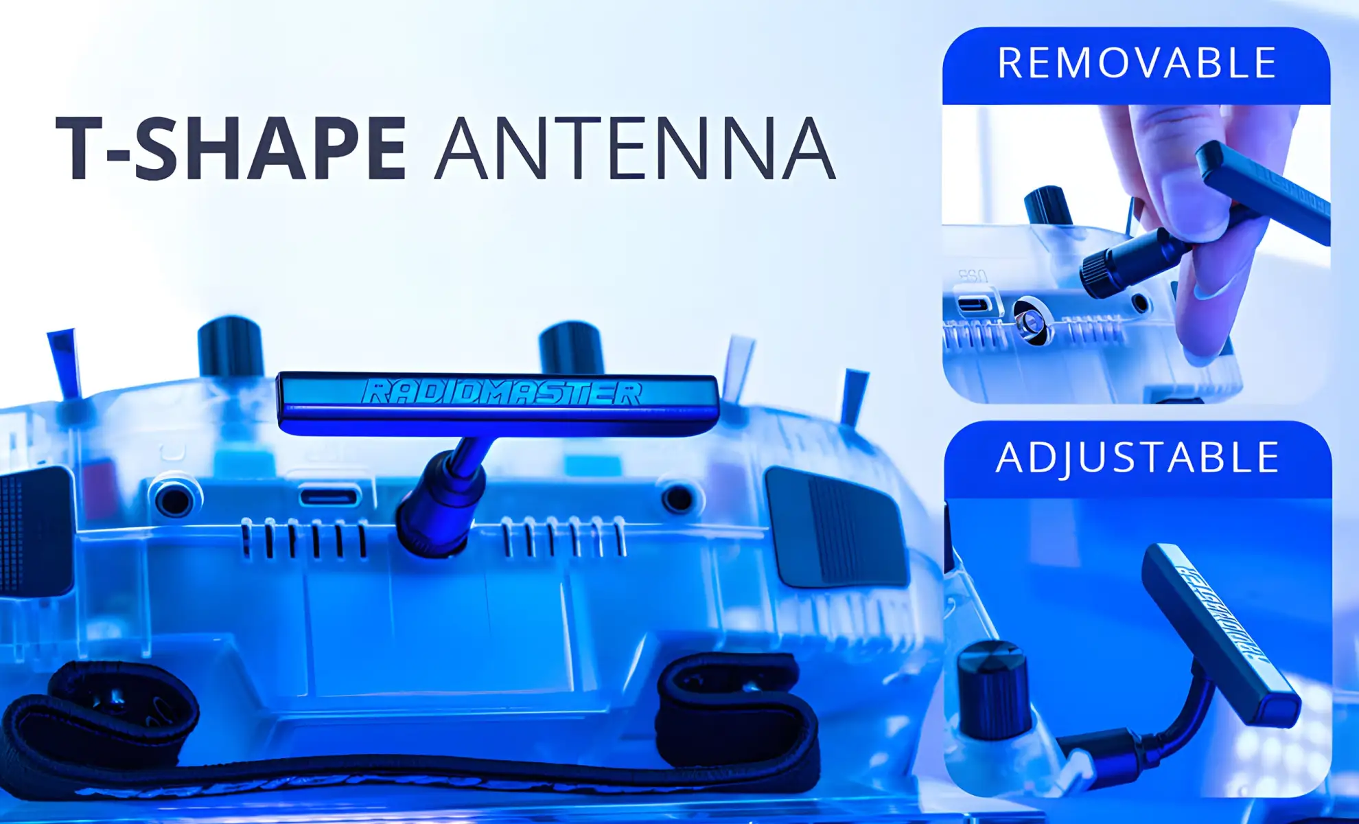 t shape antenna system