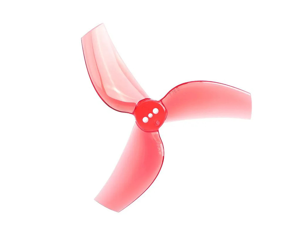 t76s 3 inch 1.5mm propeller red