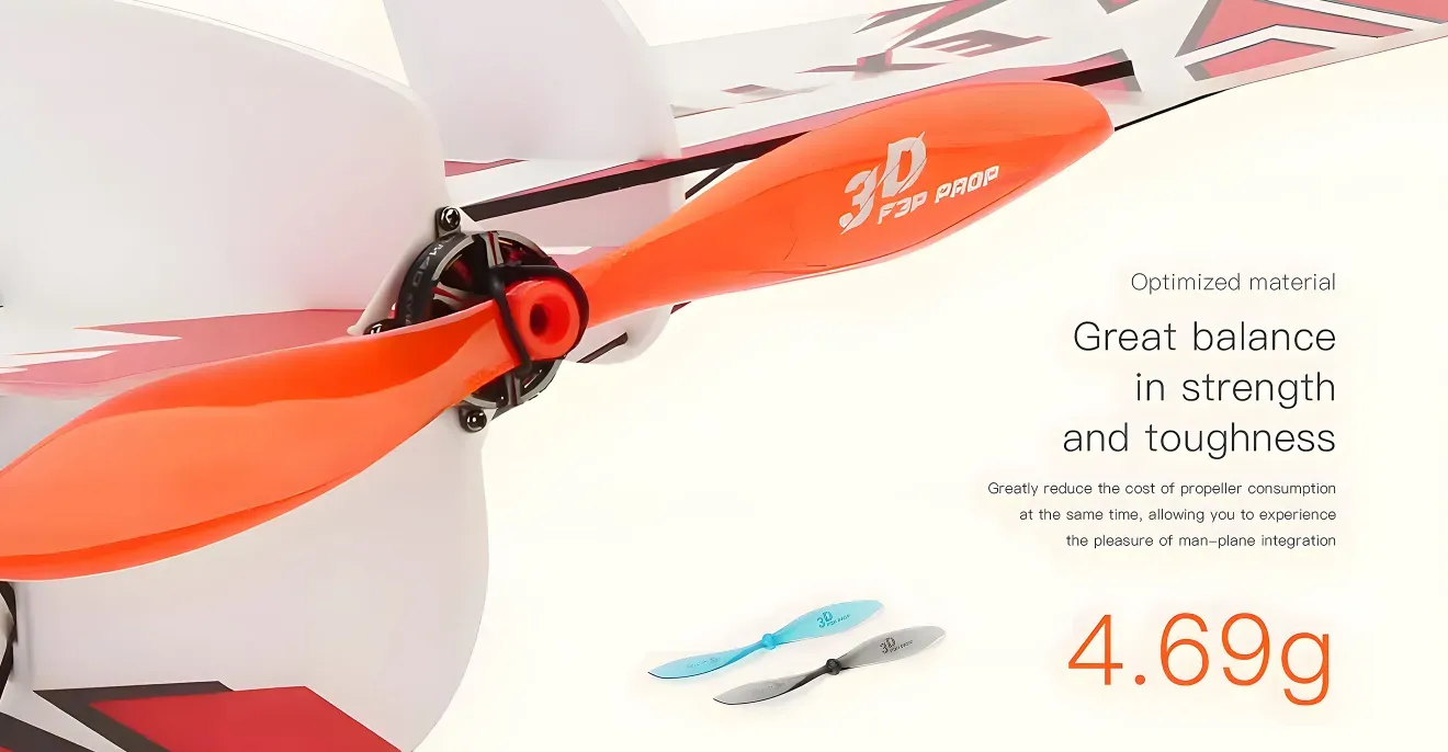 t8044 plastic propeller for fixed wing planes