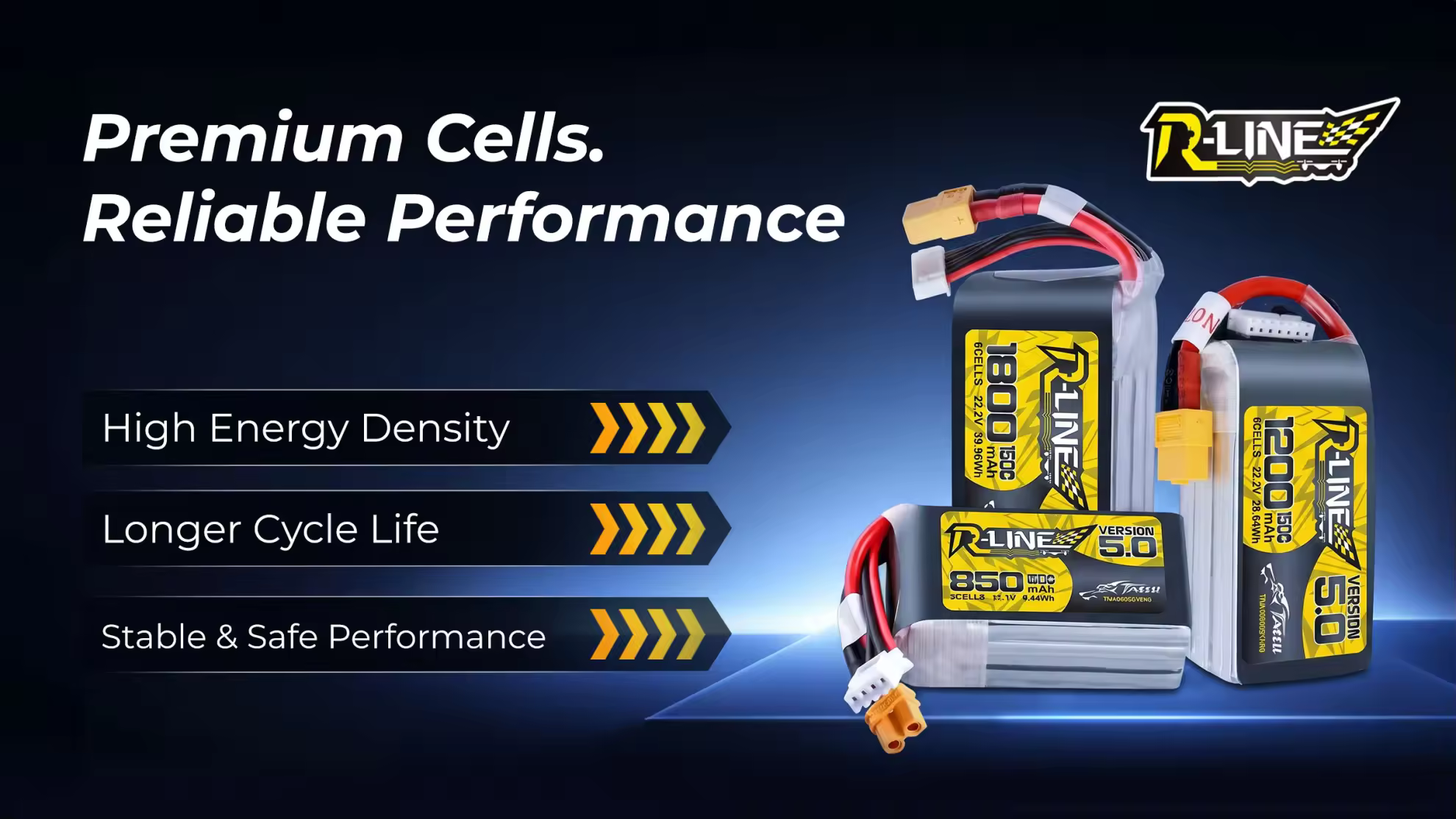 tattu 850mah 4s 95c 3pc