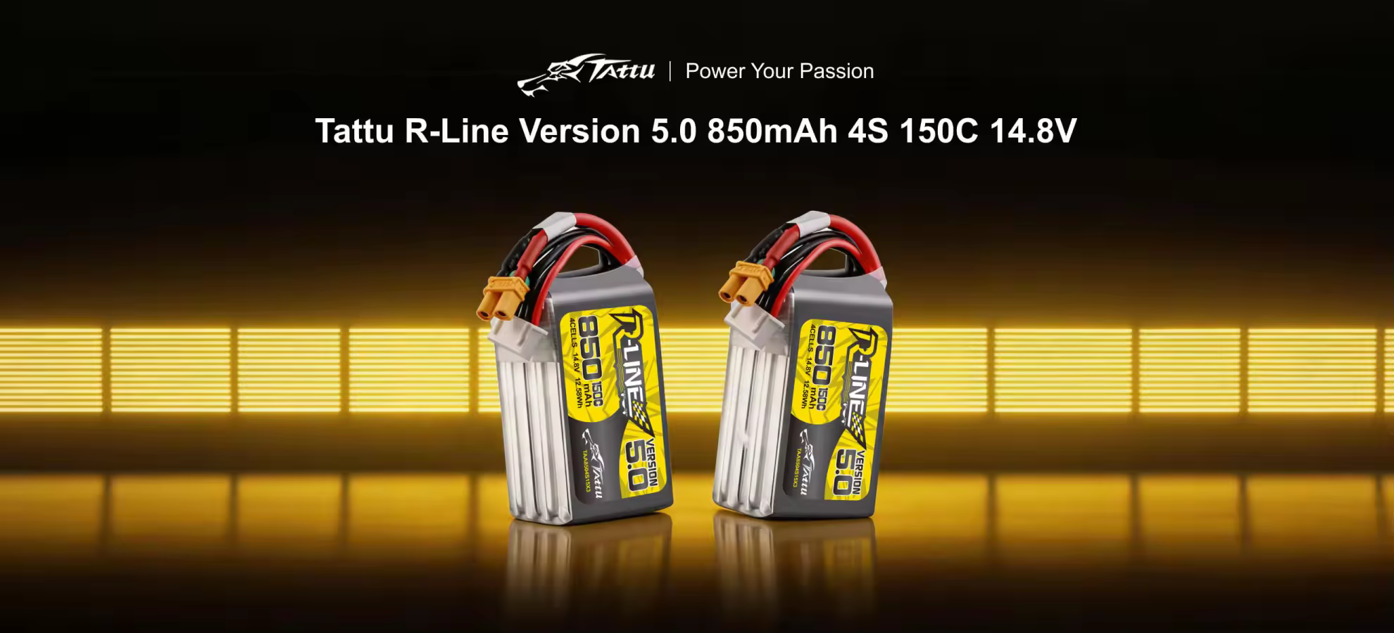 tattu r line 5 850mah 4s battery pc