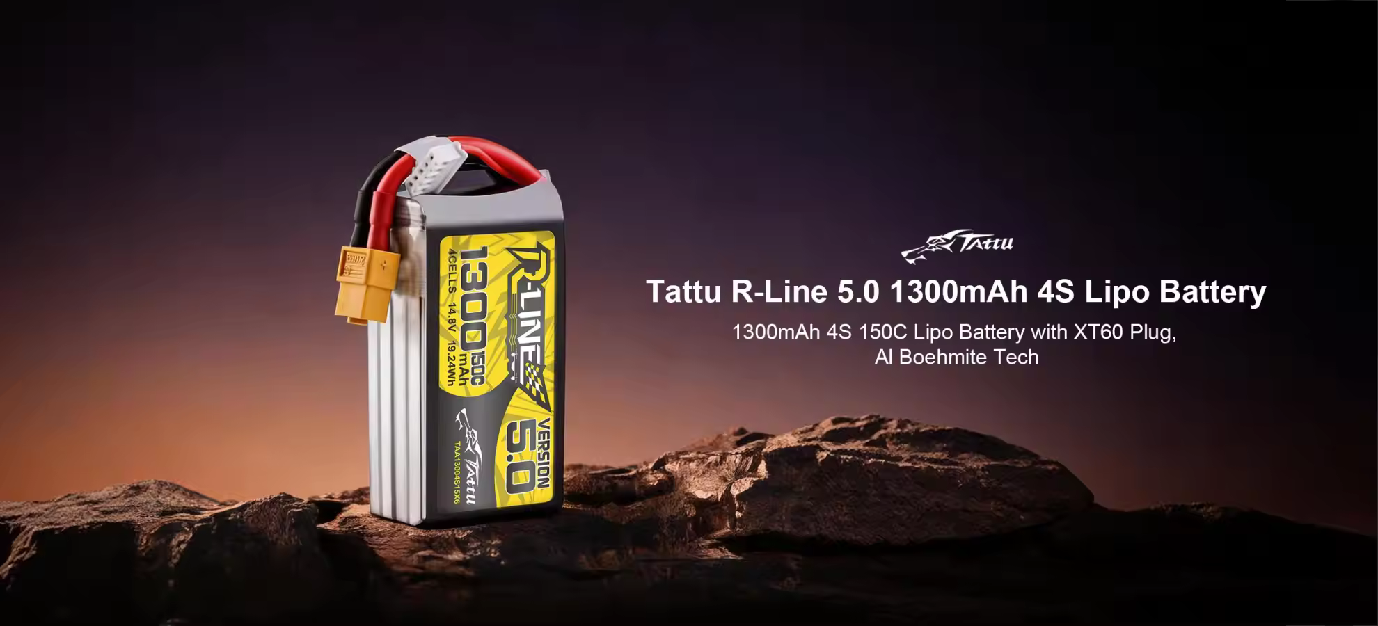 tattu r line 5.0 1300mah 4s battery pc