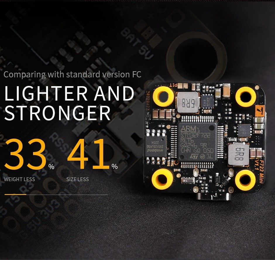 thobby 20x20 mini f7 fc lighter and stronger