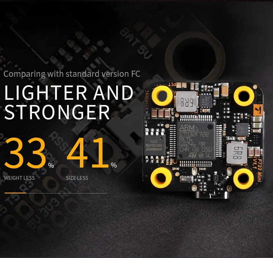 thobby 20x20 mini f7 fc lighter and stronger