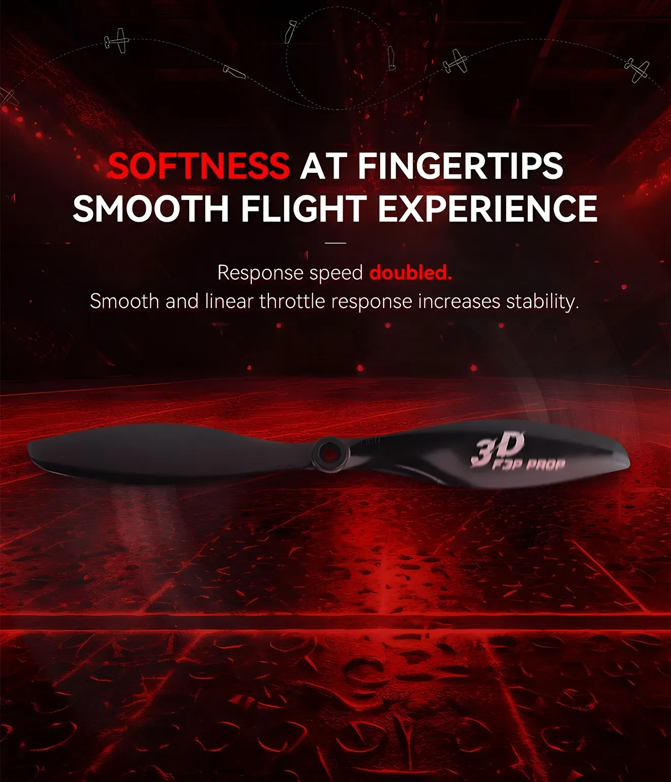 T8044 Pro Polymer Carbon Propeller