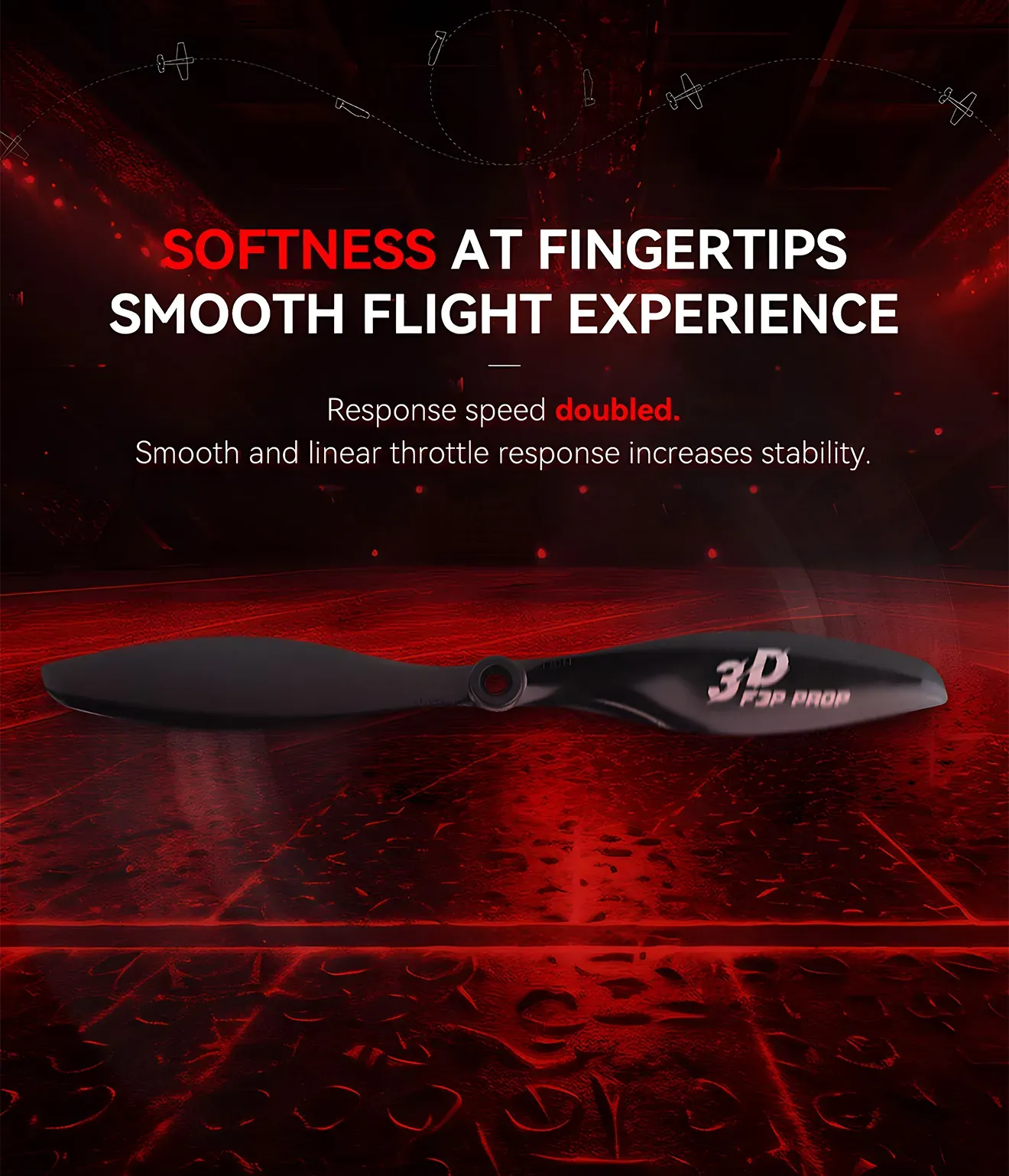 T8044 Pro Polymer Carbon Propeller