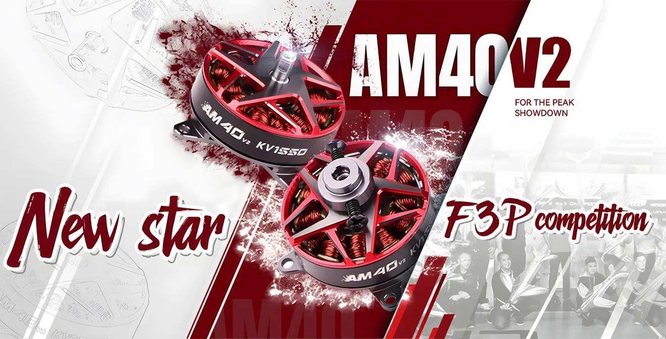 thobby am40 v2 f3p 3d4d fixed wing motor show