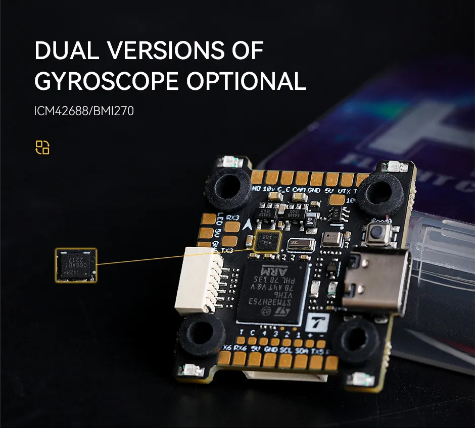 thobby dual bec h7 mini fc dual versions of gyro optional