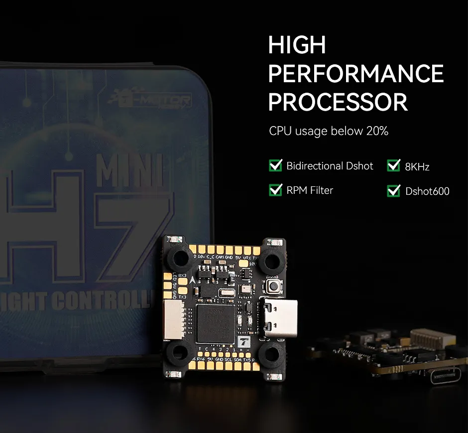thobby dual bec h7 mini fc high performance processor